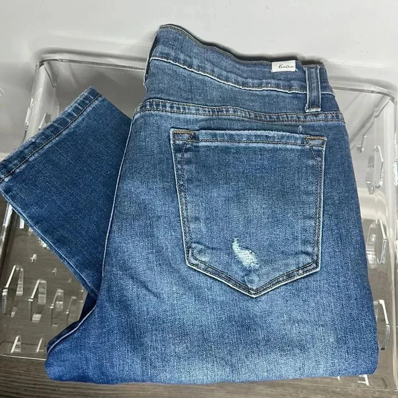 Rancan Ripped Denim Jeans - Picture 1 of 8